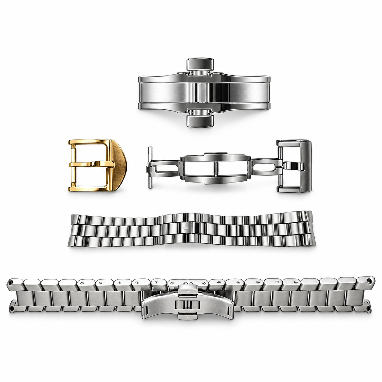 Custom Watch Band & Clasp Components